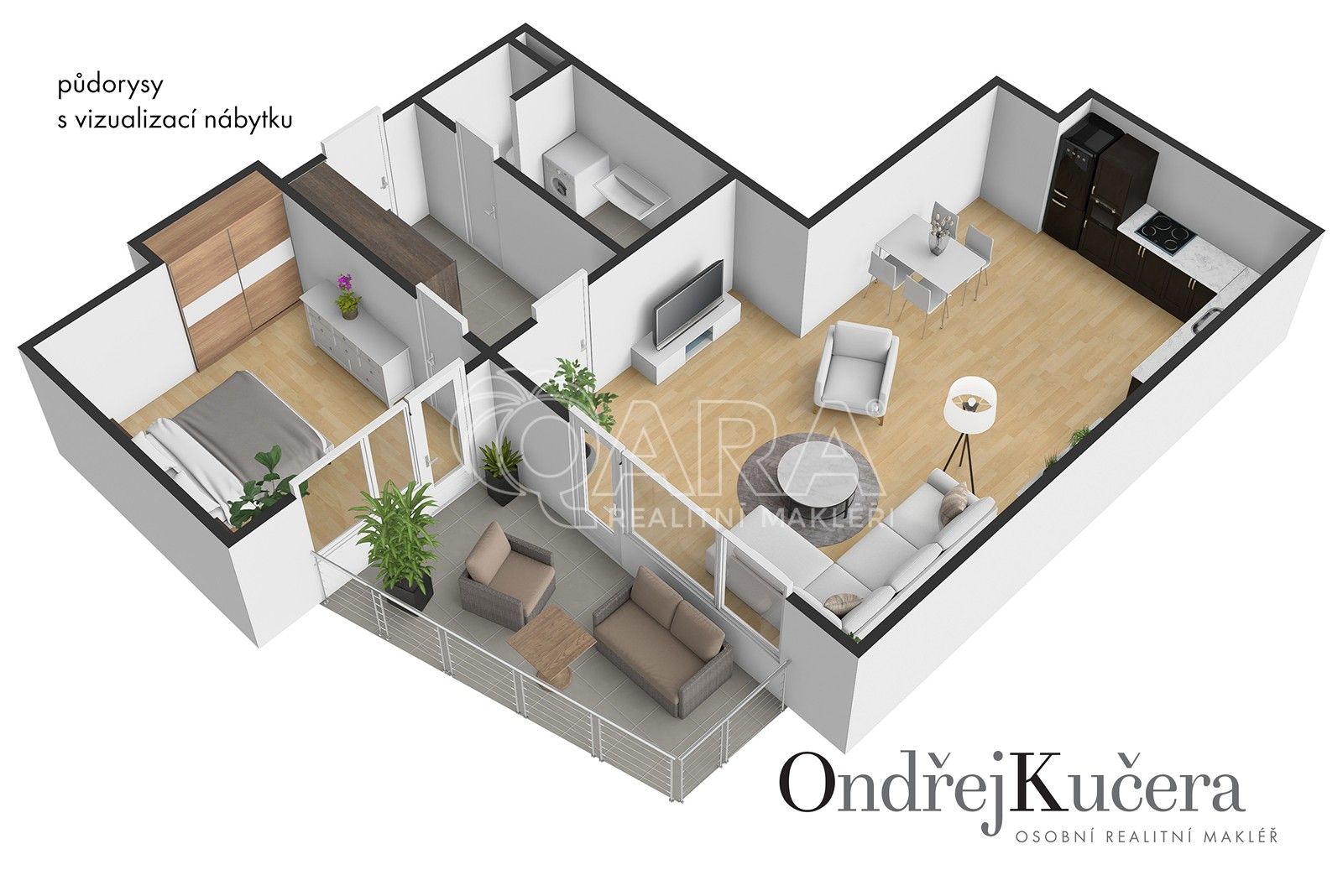 Prodej byt 2+kk - Marie Cibulkové, Praha, 75 m²