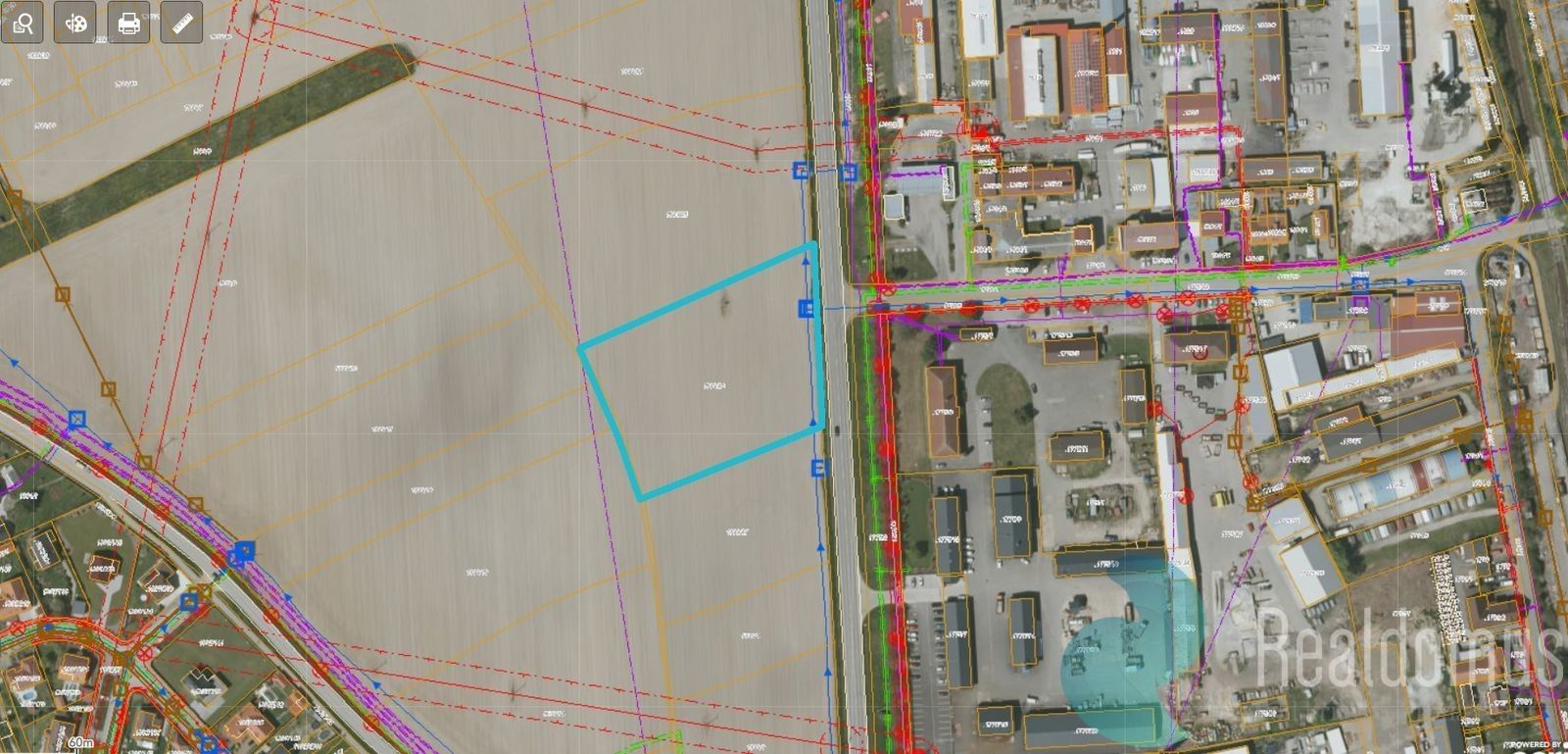 Prodej komerční pozemek - Třeboň, 5 132 m²