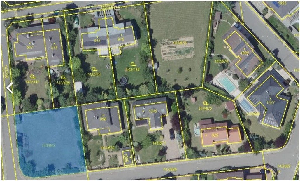 Prodej pozemek - Jesenice u Prahy, 252 42, 998 m²