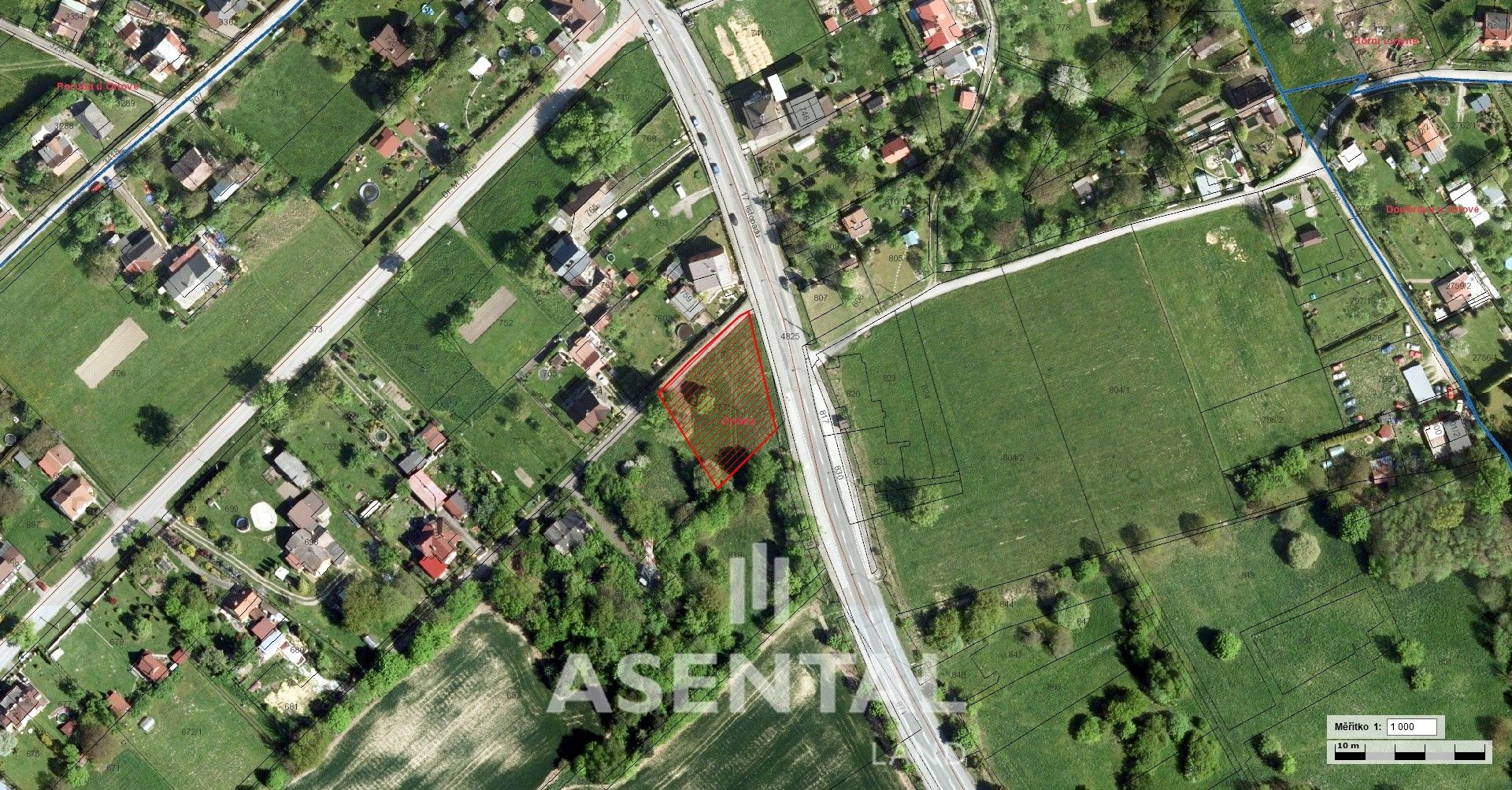 Pozemky pro bydlení, 17. listopadu, Orlová, 1 272 m²