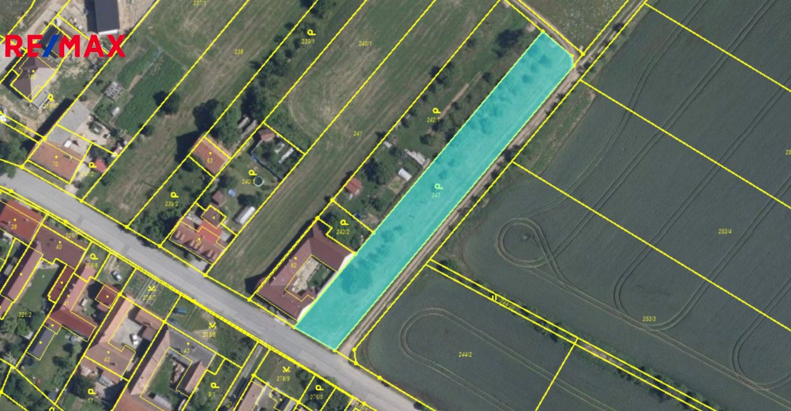 Pozemky pro bydlení, Zárubice, 2 341 m²