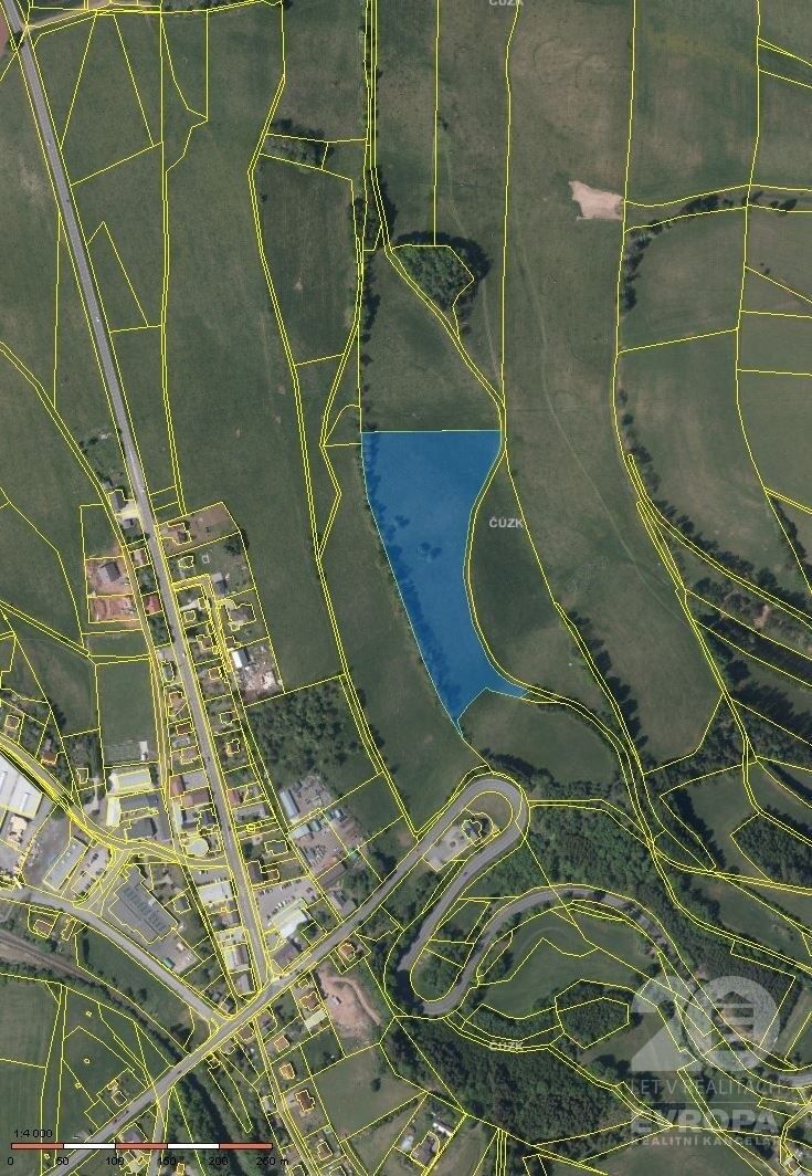 Prodej pozemek - Čistá u Horek, 21 989 m²