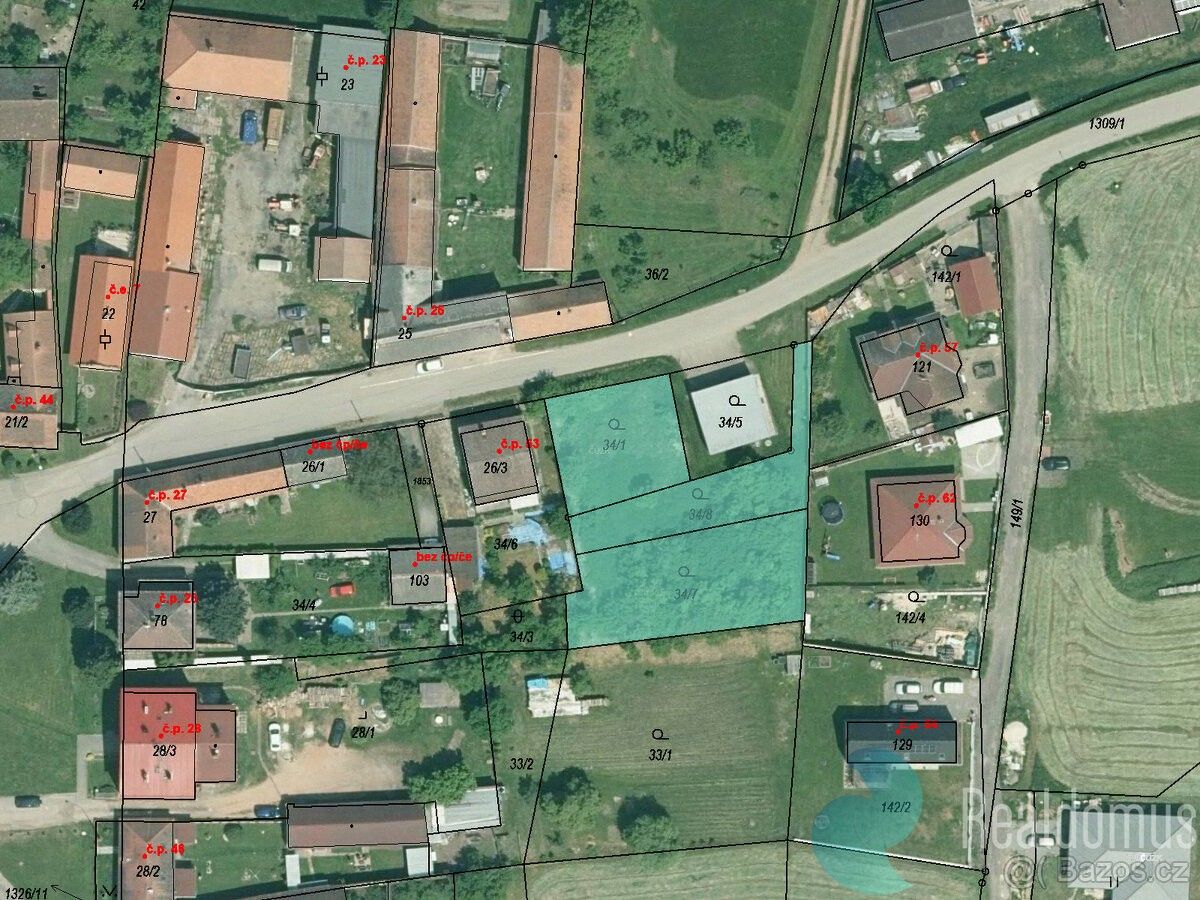 Prodej pozemek pro bydlení - Hluboká nad Vltavou, 373 41, 1 303 m²