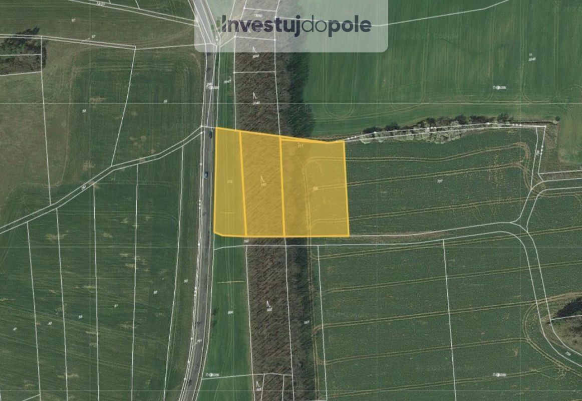Zemědělské pozemky, Klínovice, Chrášťovice, 3 150 m²