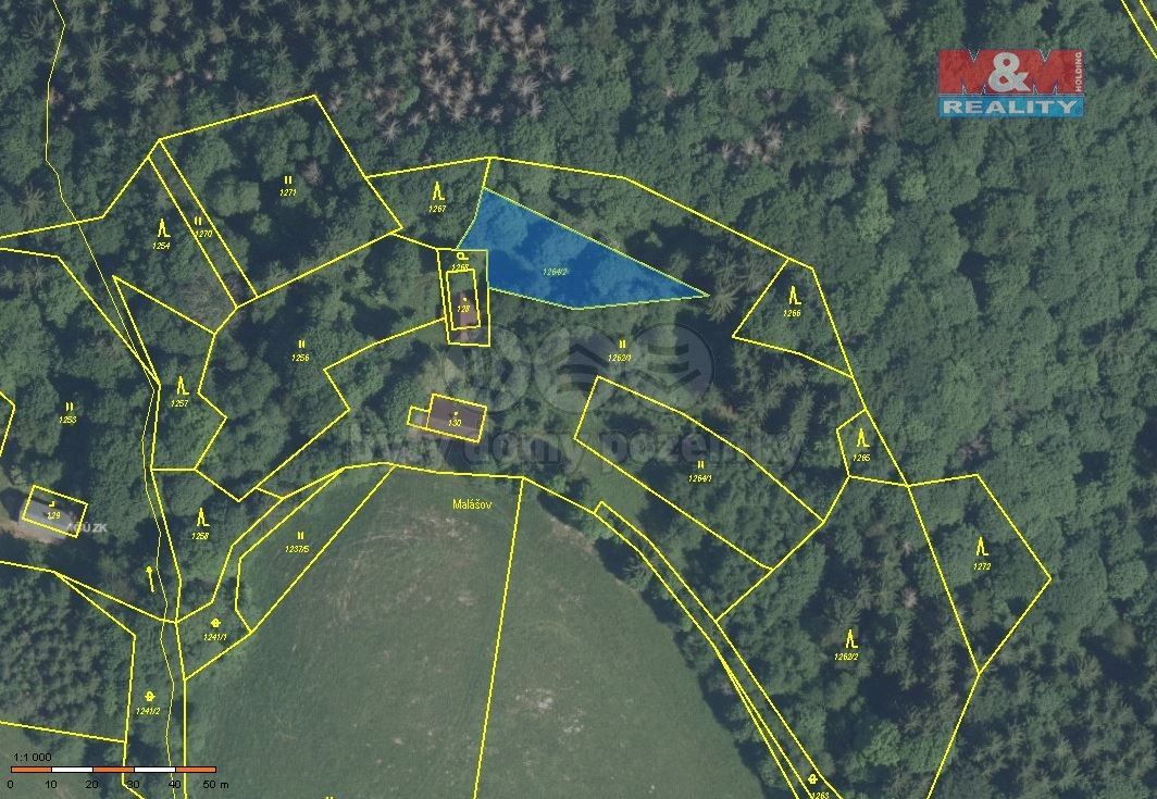 Prodej les - Semily, 513 01, 6 119 m²
