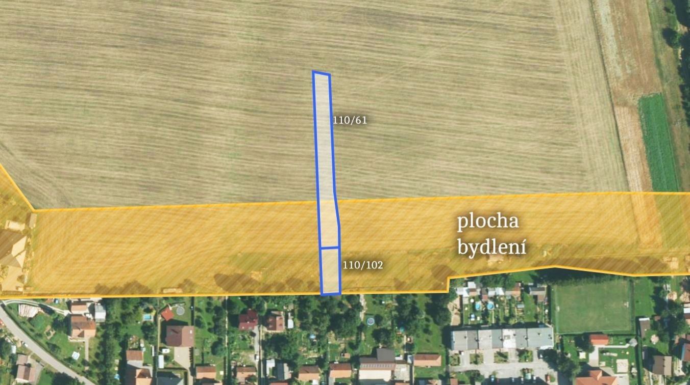 Zemědělské pozemky, Třebětín, Letovice, 590 m²