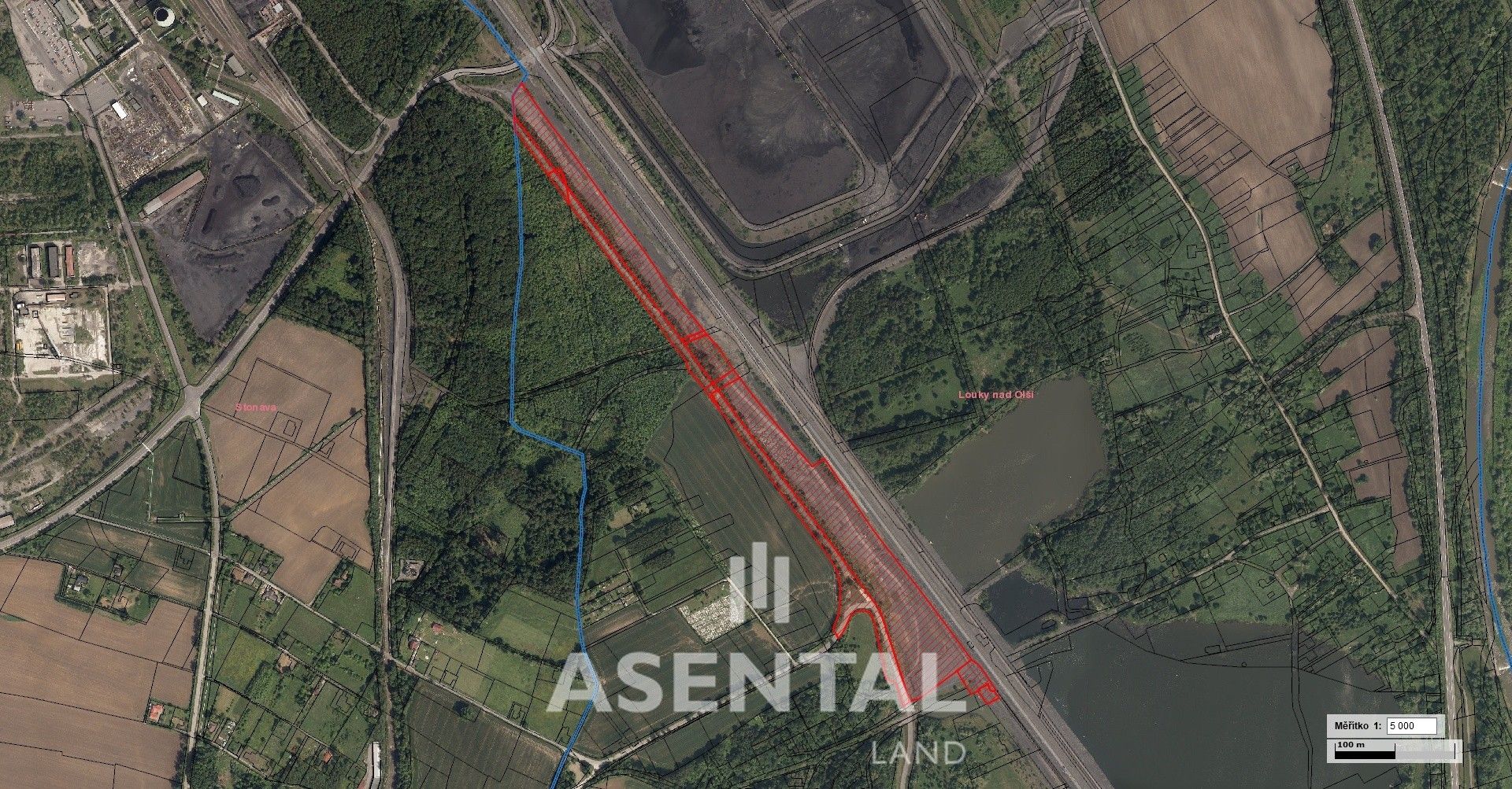 Ostatní, Louky, Karviná, 91 505 m²