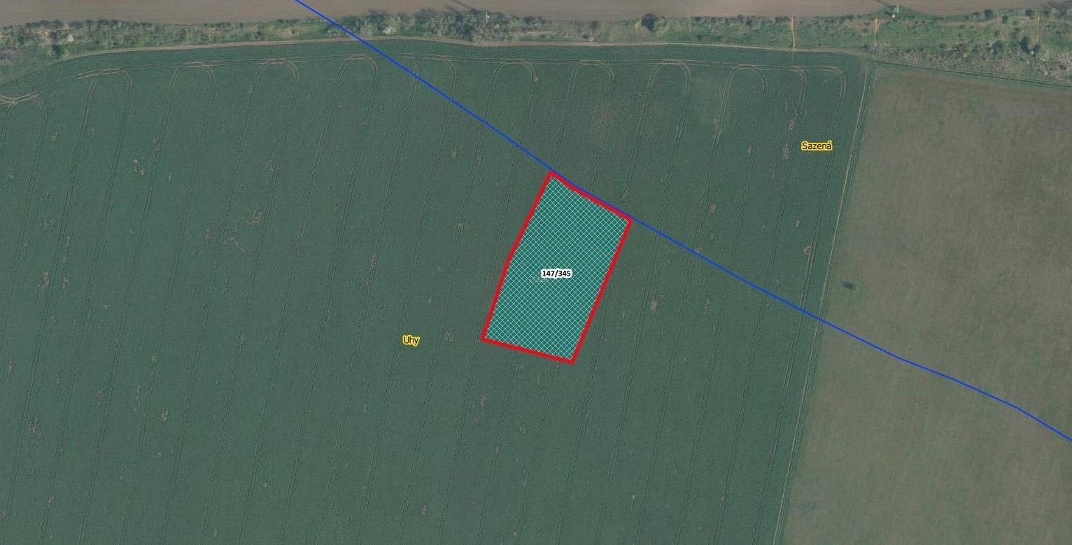 Zemědělské pozemky, Uhy, 5 543 m²