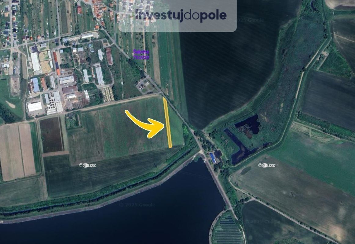 Prodej zemědělský pozemek - Šakvice, 2 324 m²