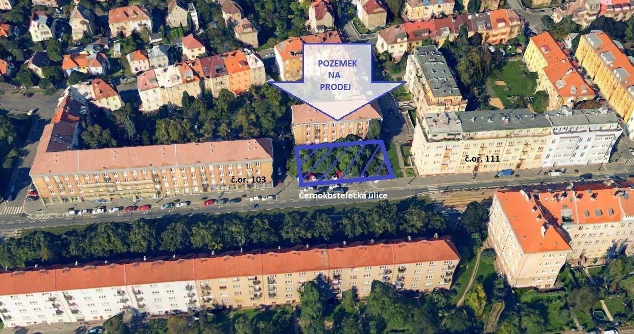 Pozemky pro bydlení, Černokostelecká, Praha, 750 m²