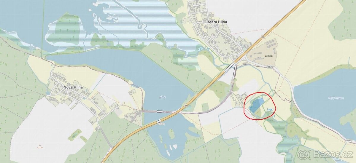 Prodej les - Třeboň, 379 01, 9 420 m²