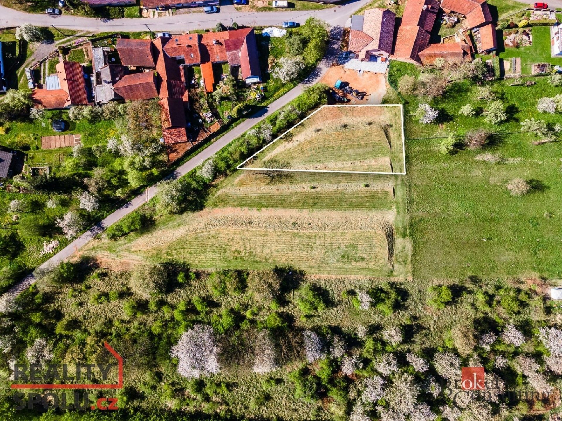 Prodej zahrada - Cetkovice, 687 m²