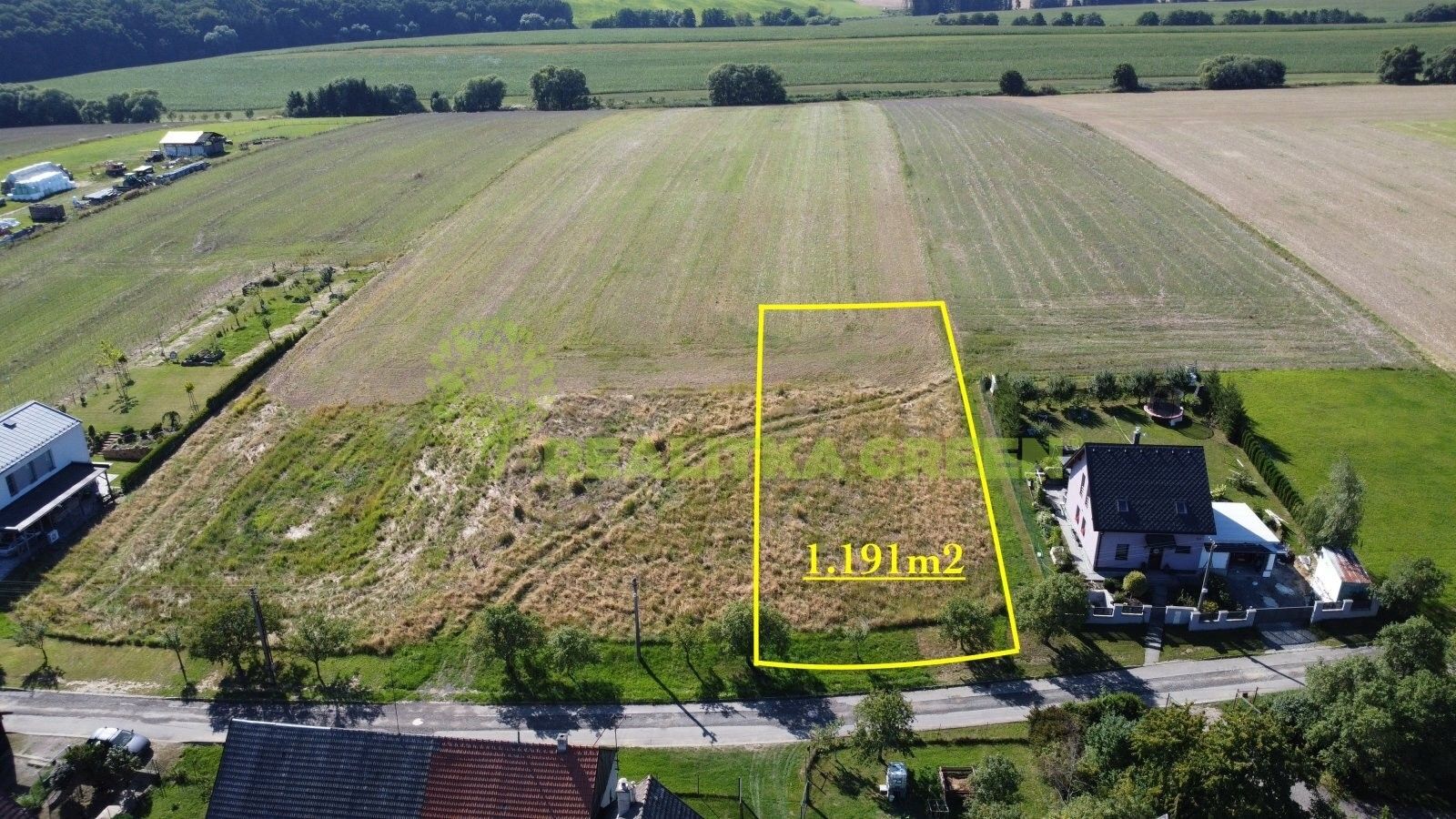 Pozemky pro bydlení, Ostrata, 1 191 m²