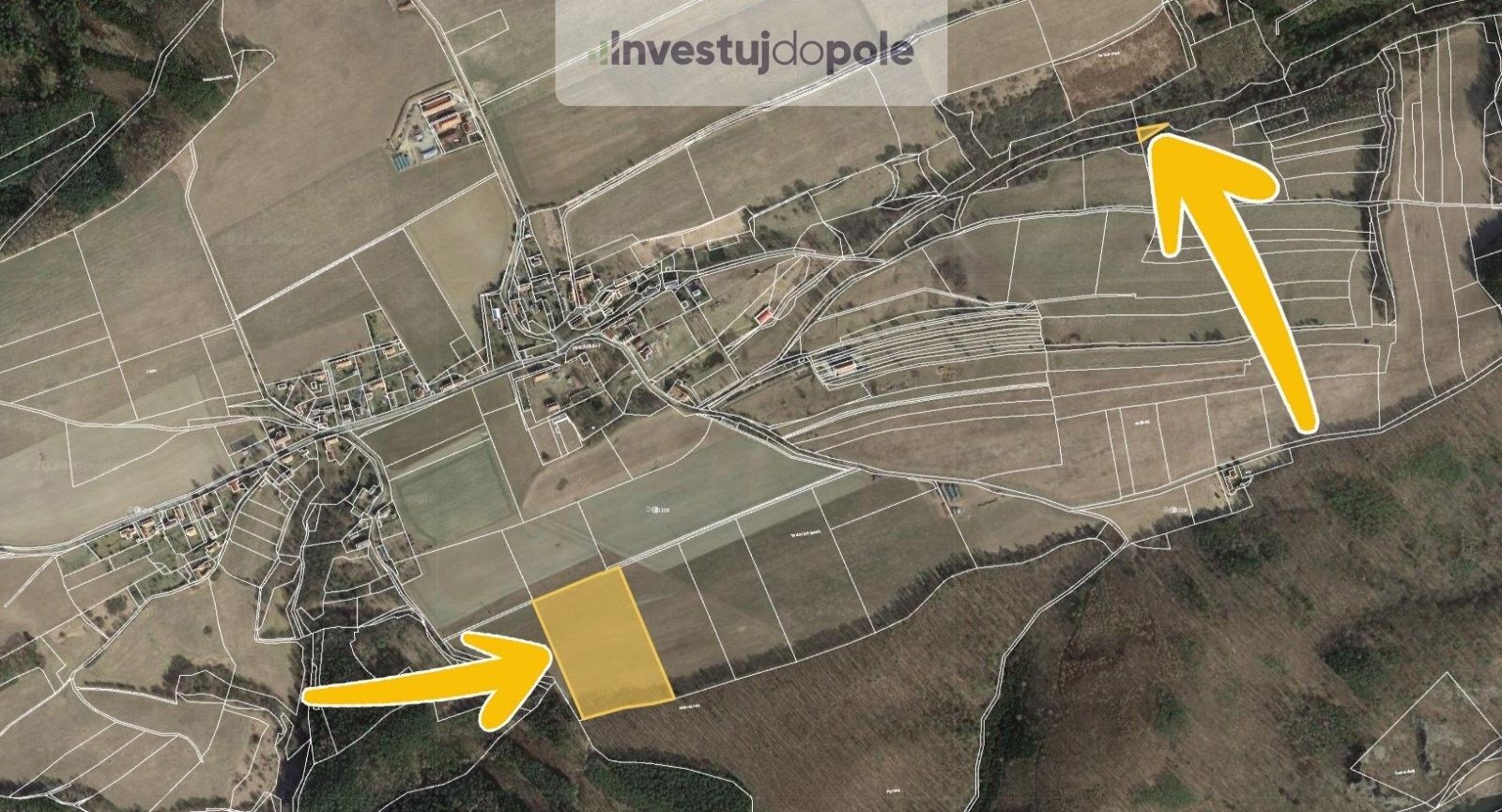 Prodej zemědělský pozemek - Hracholusky, 29 079 m²