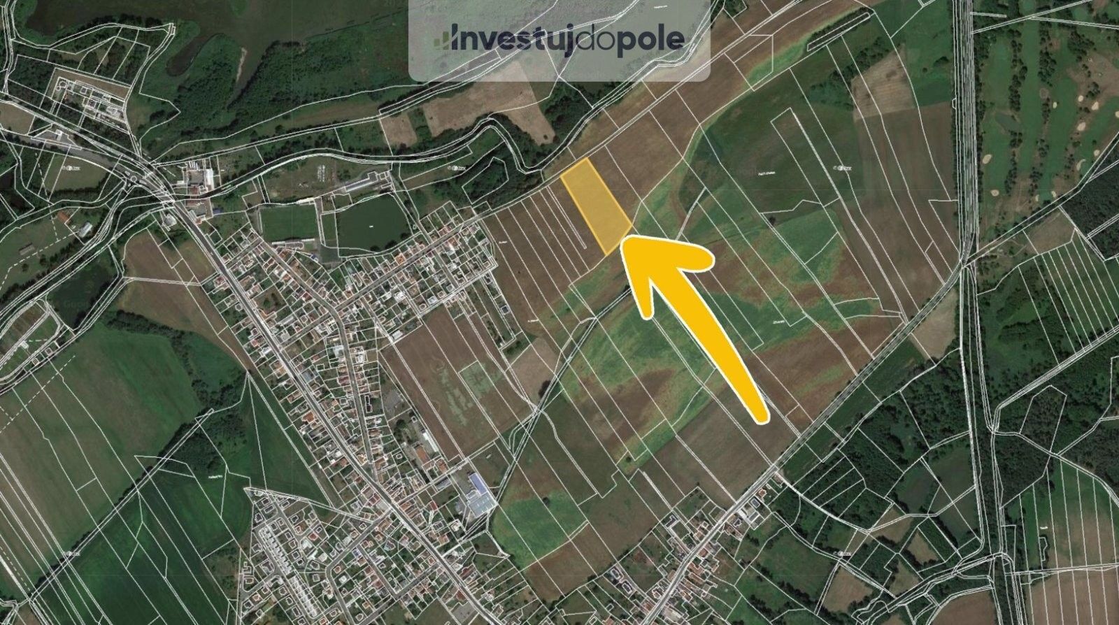 Prodej zemědělský pozemek - Lázně Bohdaneč, 2 466 m²