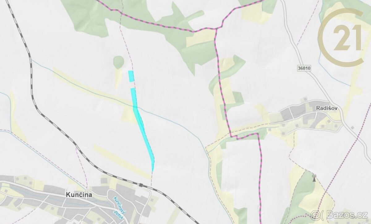 Prodej zemědělský pozemek - Kunčina, 569 24, 31 600 m²