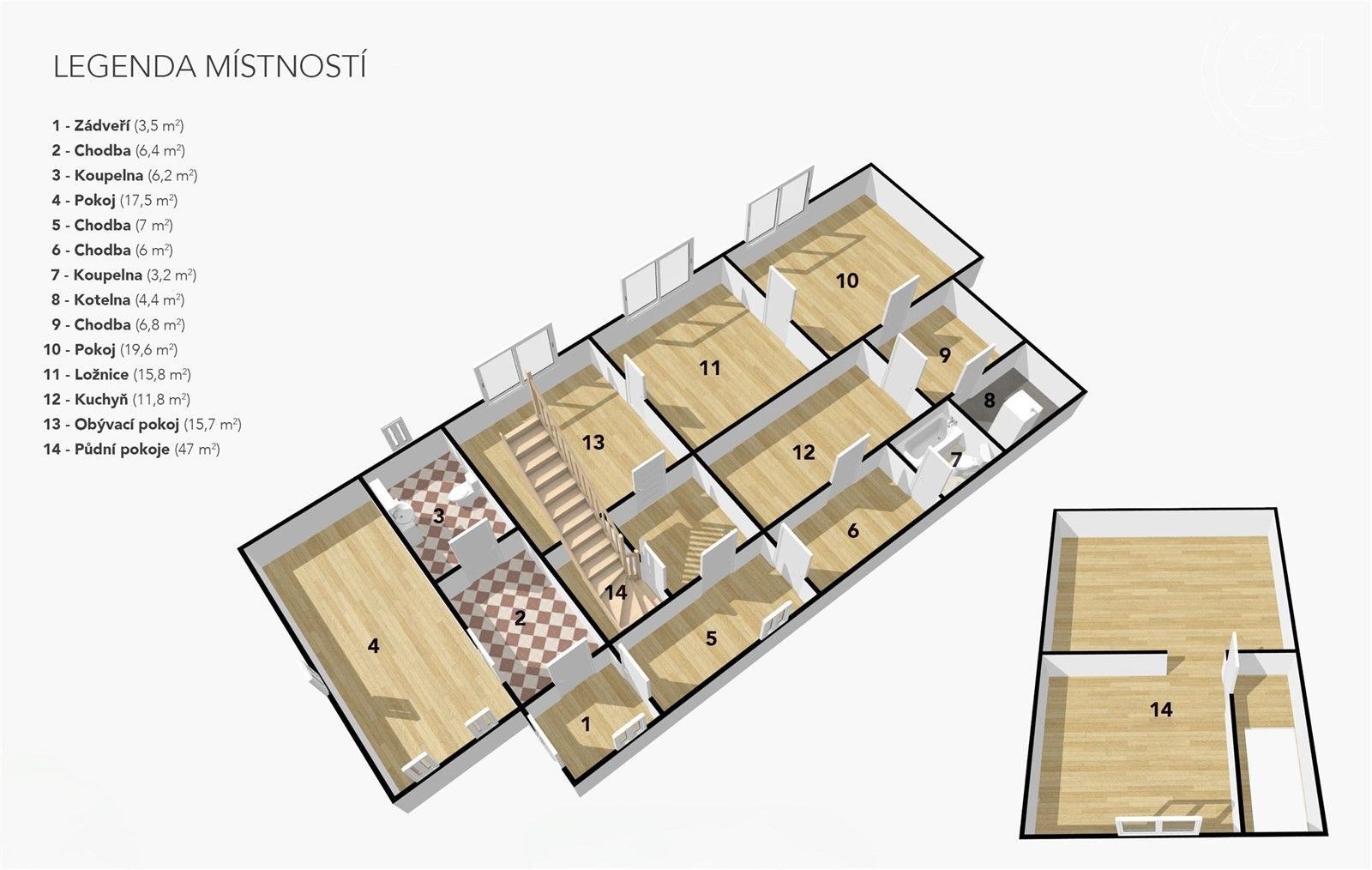 Ostatní, Buškovice, Podbořany, 110 m²