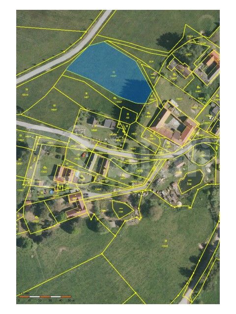 Prodej zemědělský pozemek - Kondrač, Kamenná, 2 587 m²