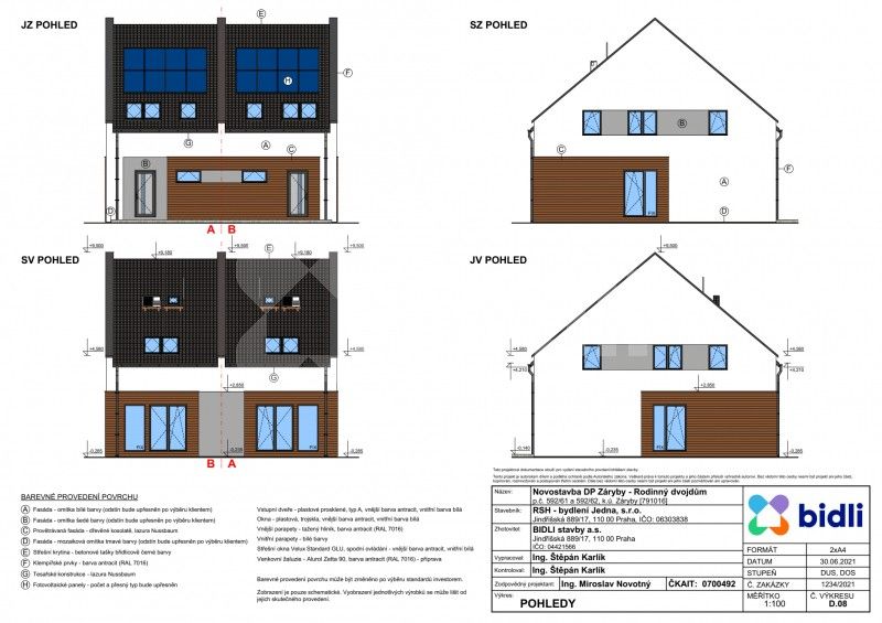 Ostatní, Záryby, 109 m²