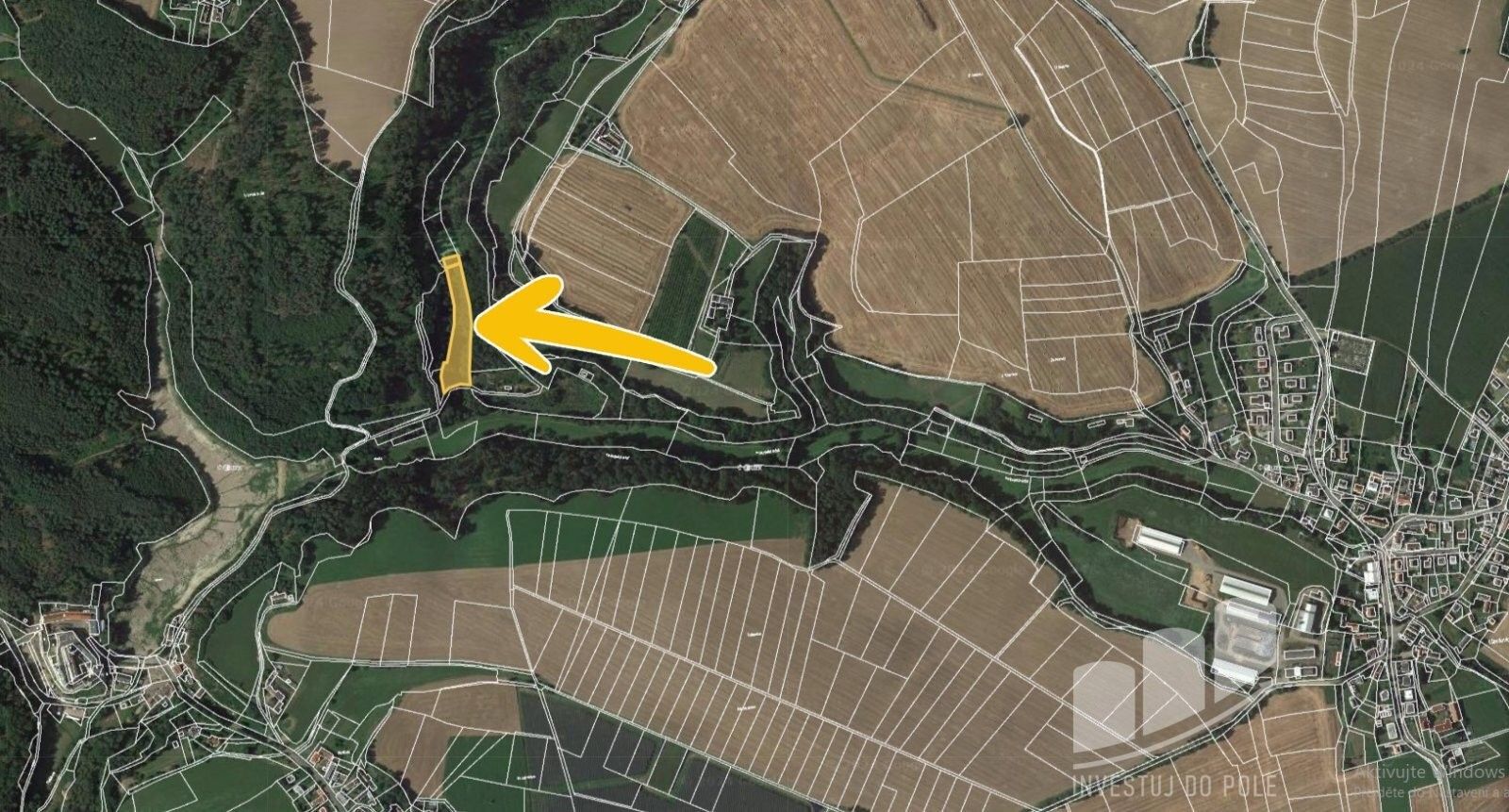 Prodej louka - Rytířova Lhota, Libošovice, 5 629 m²
