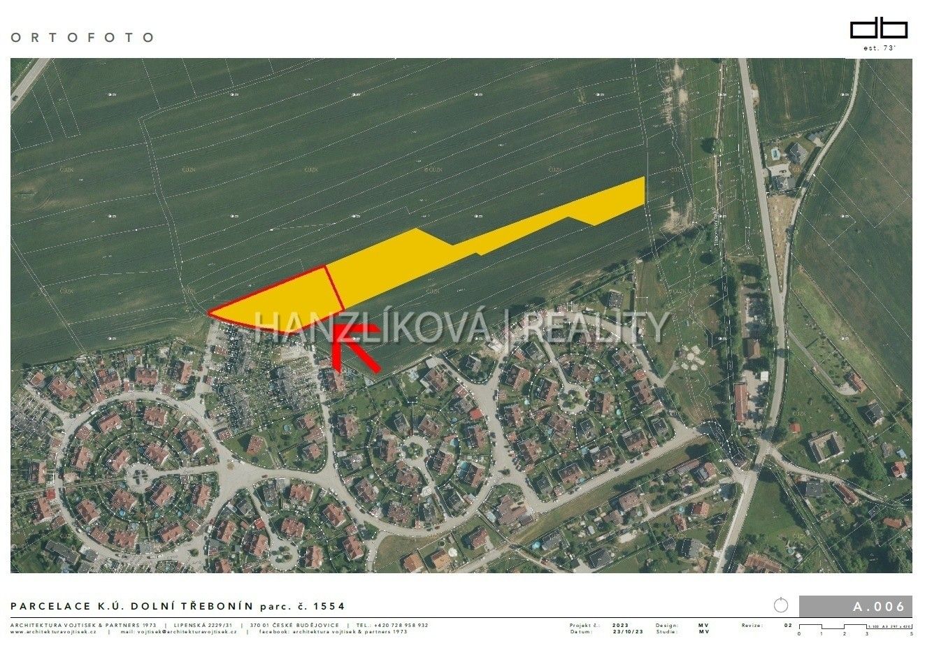 Pozemky pro bydlení, Dolní Třebonín, 2 948 m²