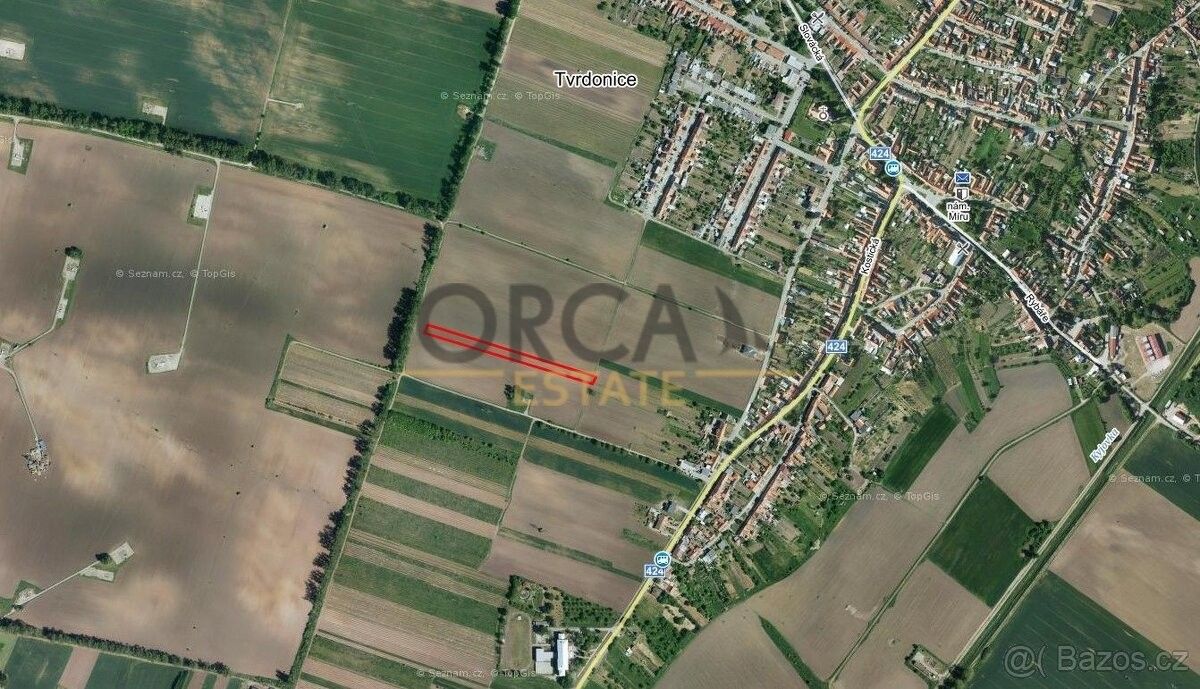Prodej pozemek - Tvrdonice, 691 53, 1 967 m²