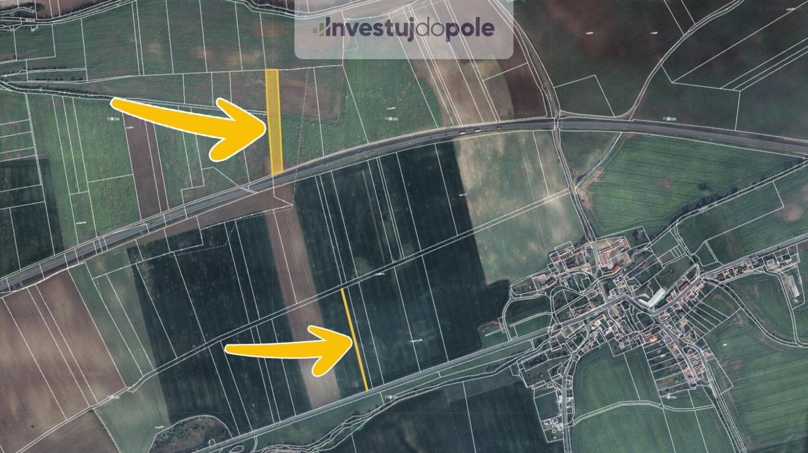 Prodej zemědělský pozemek - Ješín, Velvary, 8 986 m²