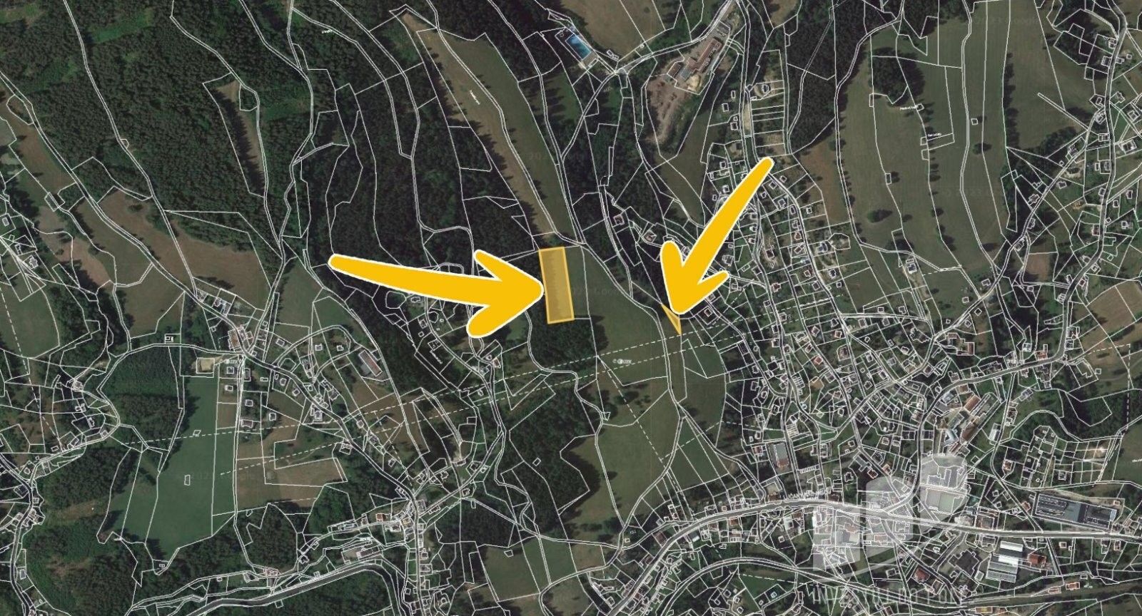 Prodej louka - Lučany nad Nisou, 7 046 m²