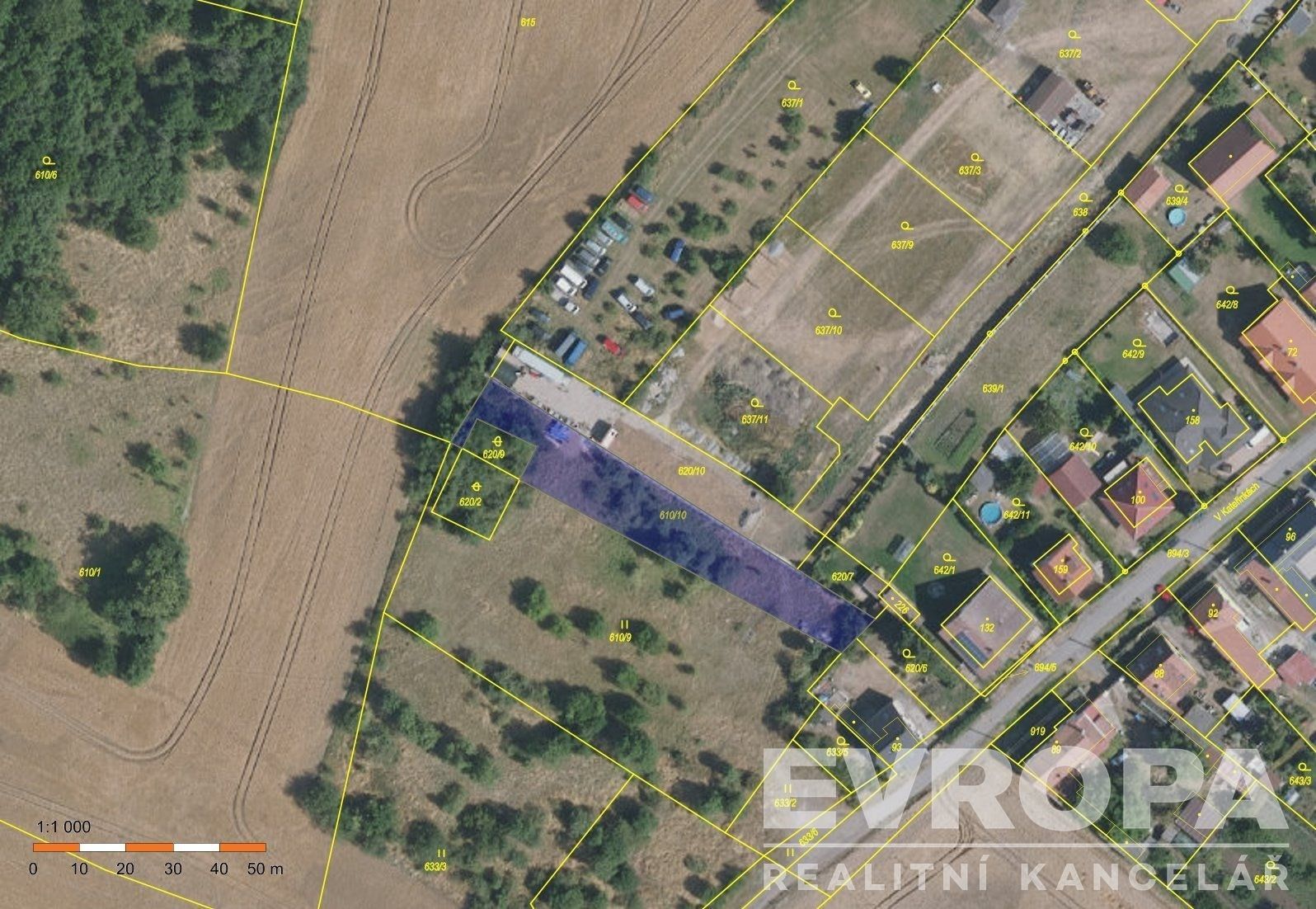 Ostatní, V Kateřinkách, Veliká Ves, 1 265 m²