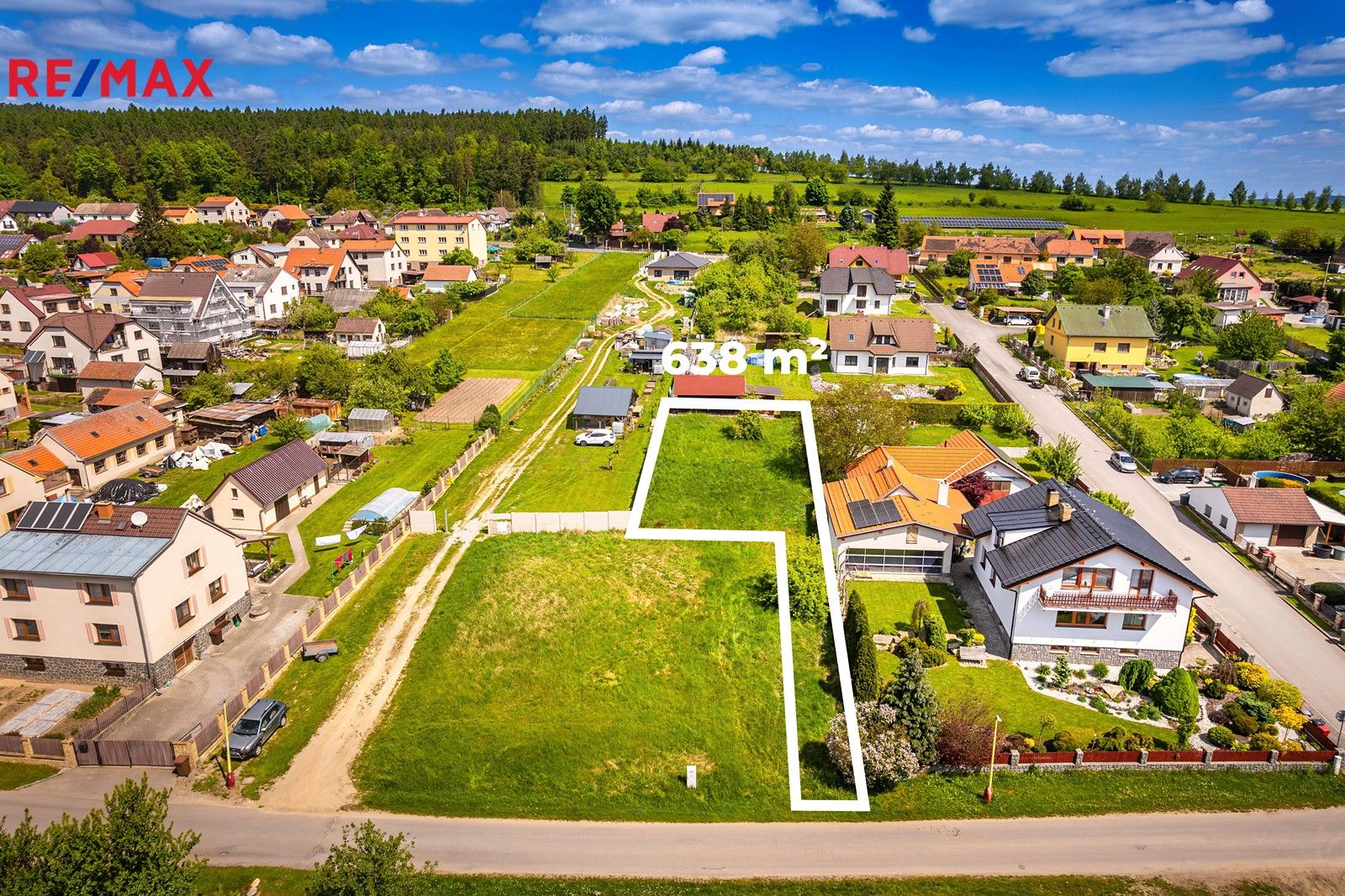 Pozemky pro bydlení, Kluky, 638 m²