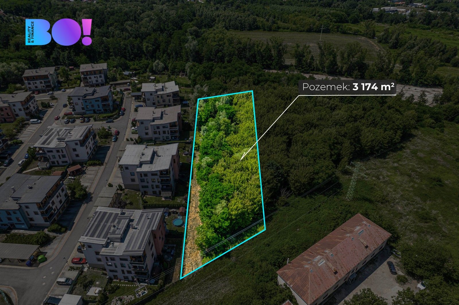 Pozemky pro bydlení, Ostrava, 3 174 m²