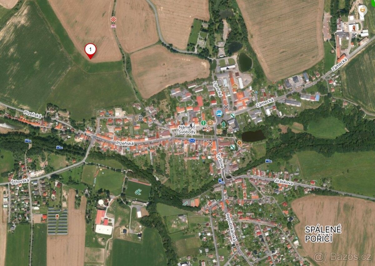 Zemědělské pozemky, Spálené Poříčí, 335 61, 27 935 m²