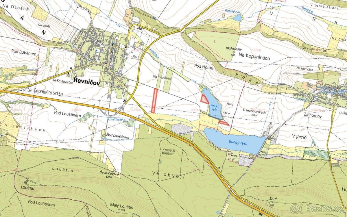 Prodej zemědělský pozemek - Řevničov, 270 54