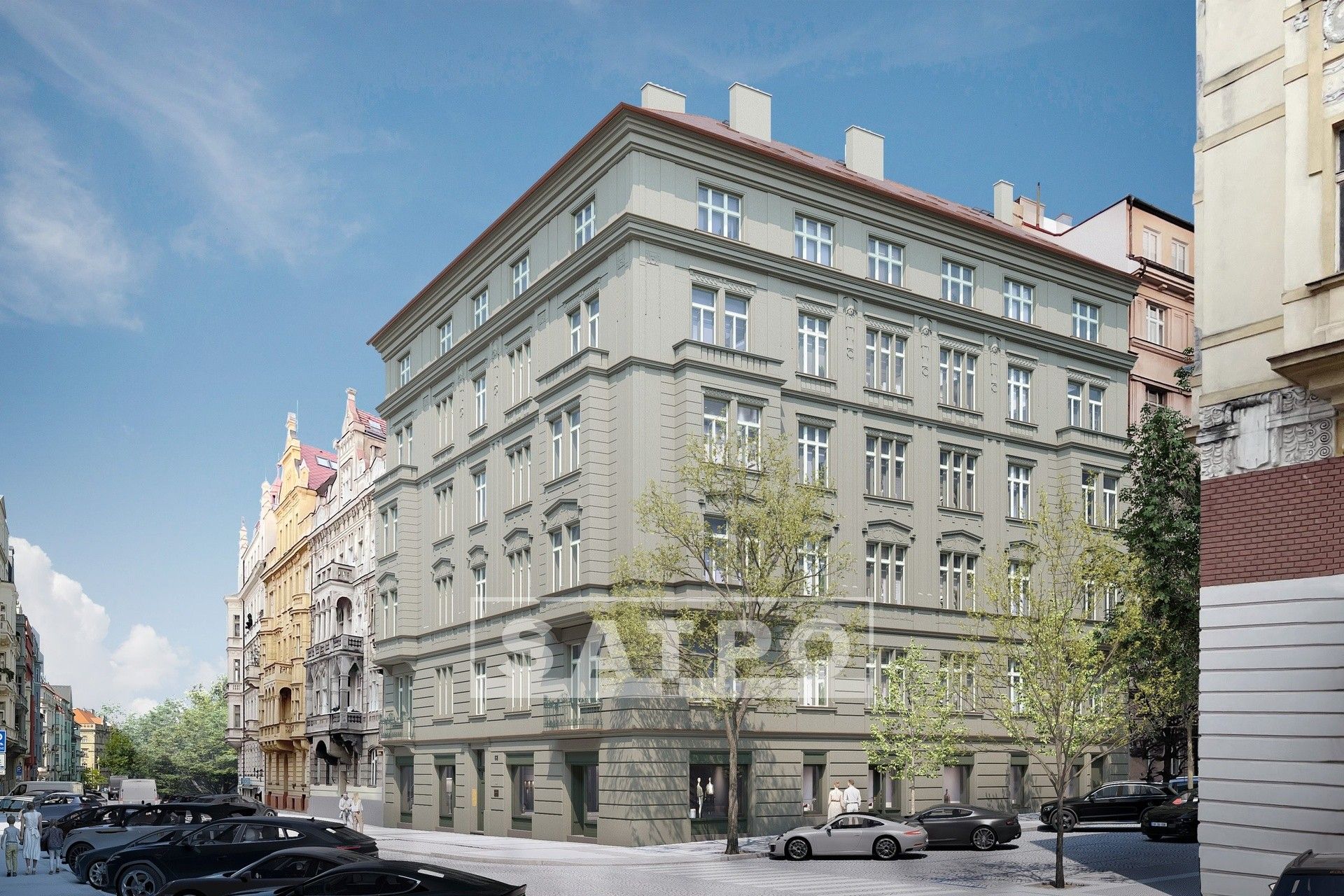 2+kk, Polská, Praha, 60 m²