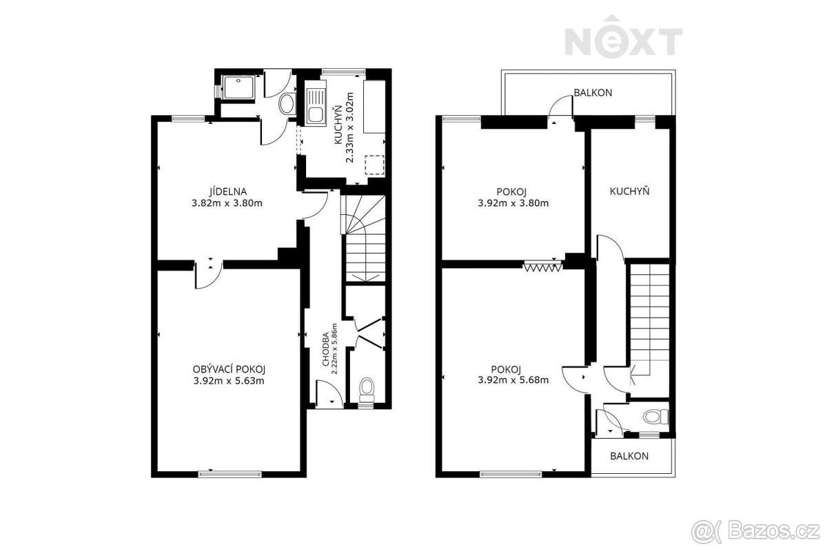 Prodej dům - Praha, 106 00, 110 m²