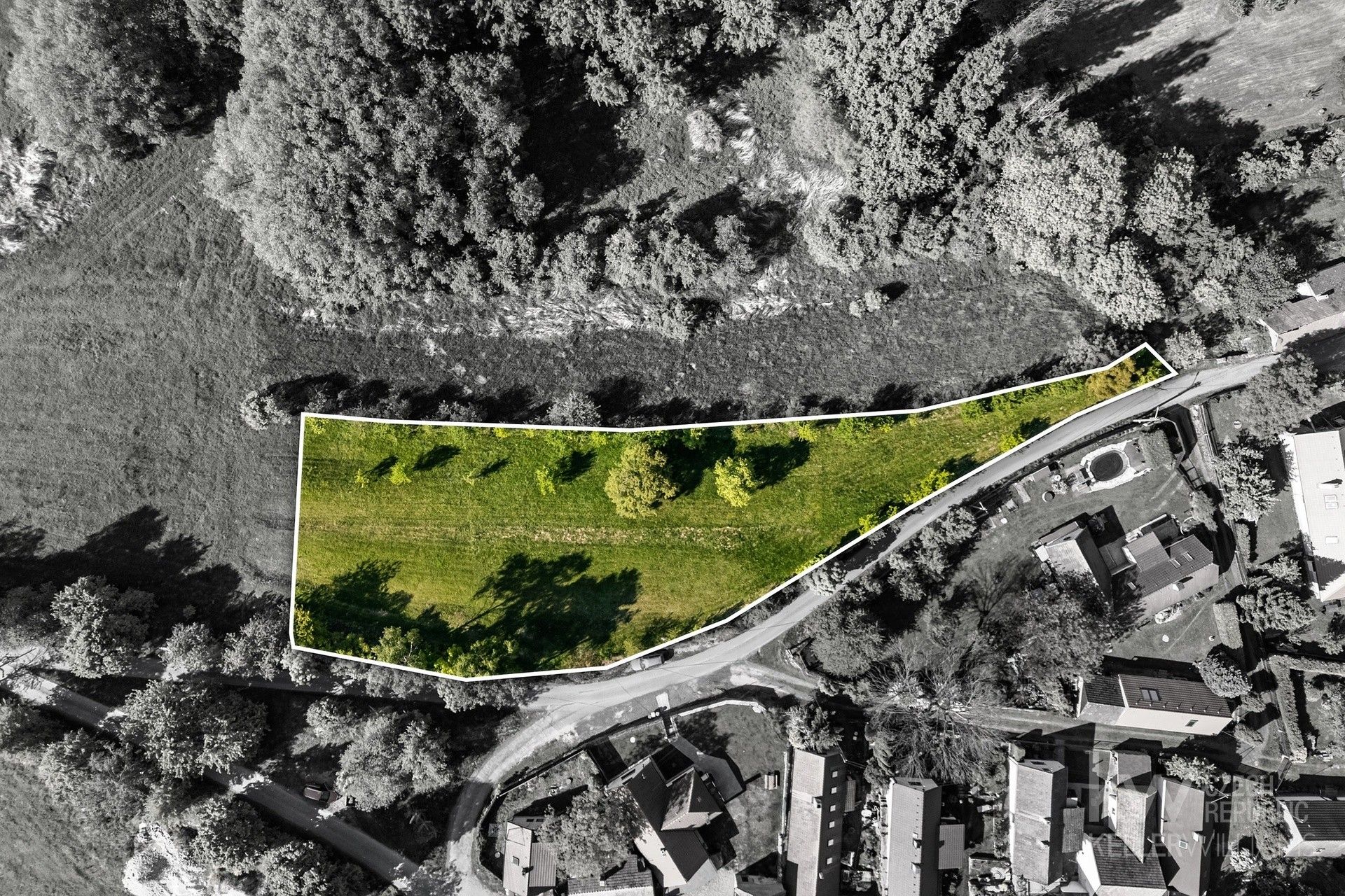 Pozemky pro bydlení, Kozárovice, 2 805 m²