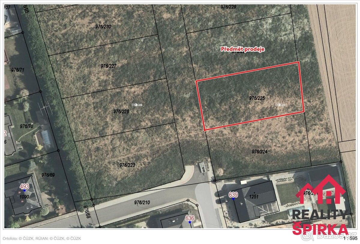 Pozemky pro bydlení, Ústí nad Orlicí, 562 03, 1 007 m²