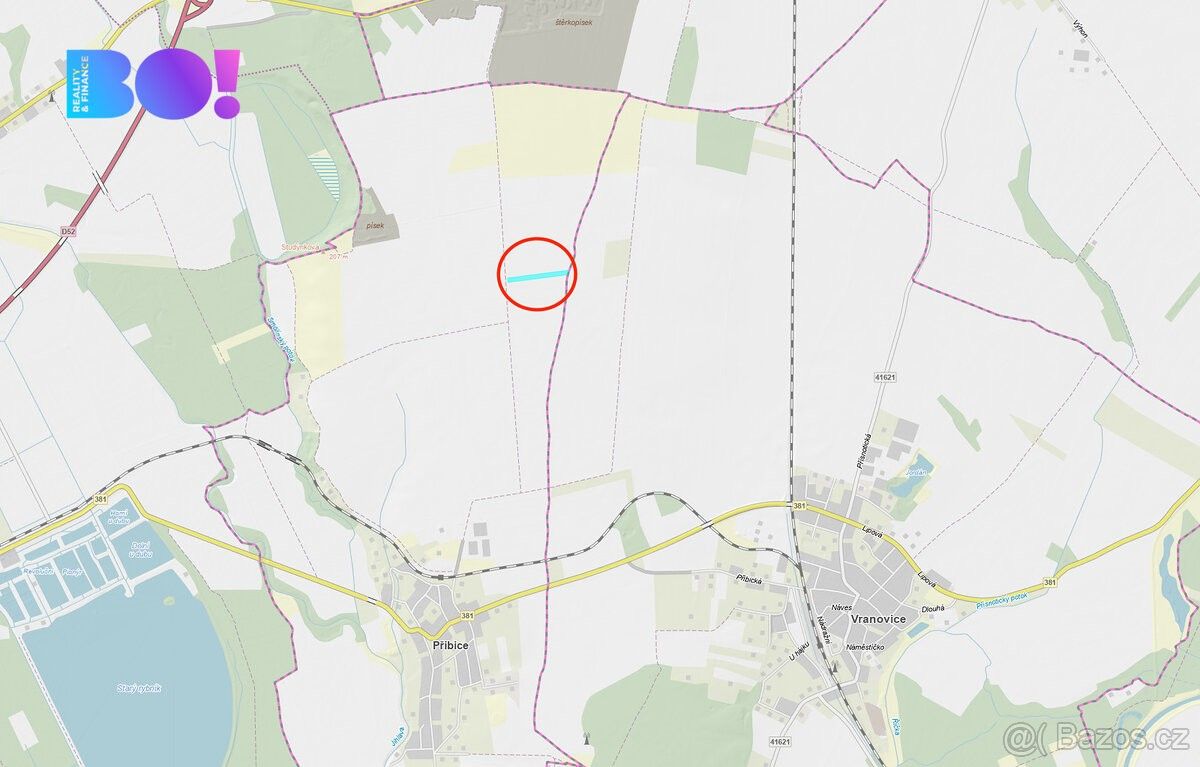 Prodej zemědělský pozemek - Přibice, 691 24, 9 400 m²