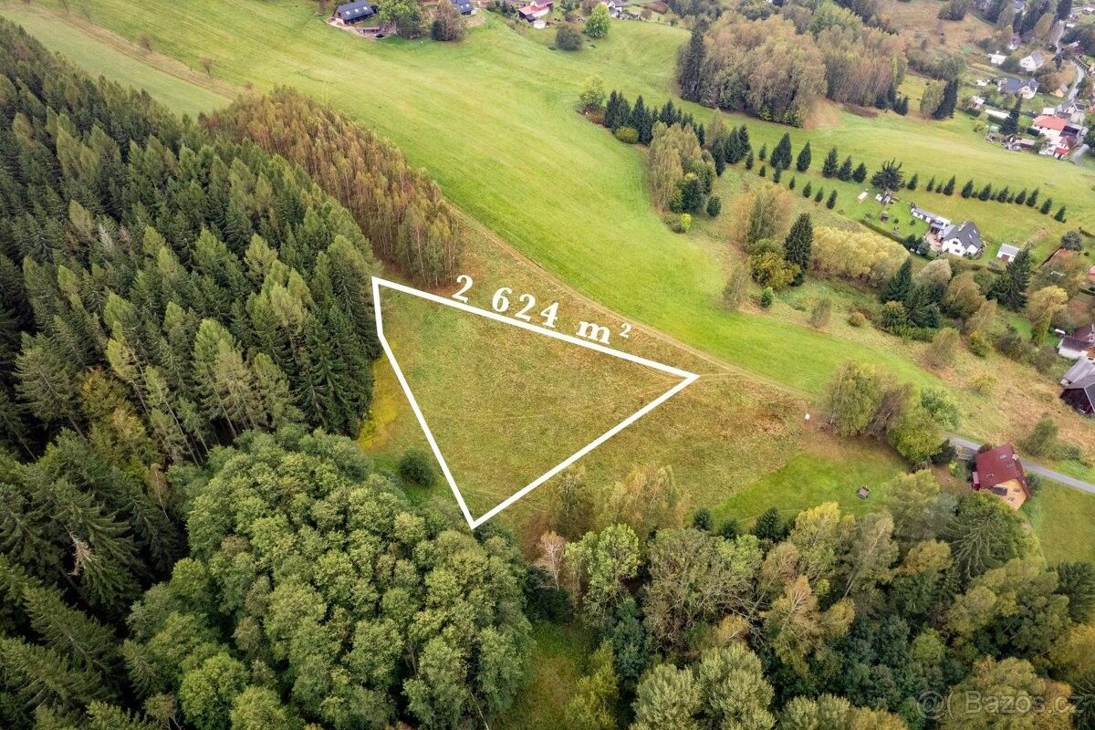 Pozemky pro bydlení, Smržovka, 468 51, 2 624 m²