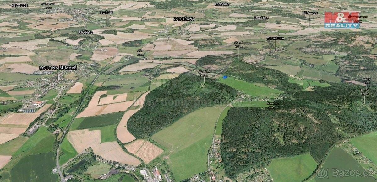 Prodej zemědělský pozemek - Kdyně, 345 06, 3 951 m²