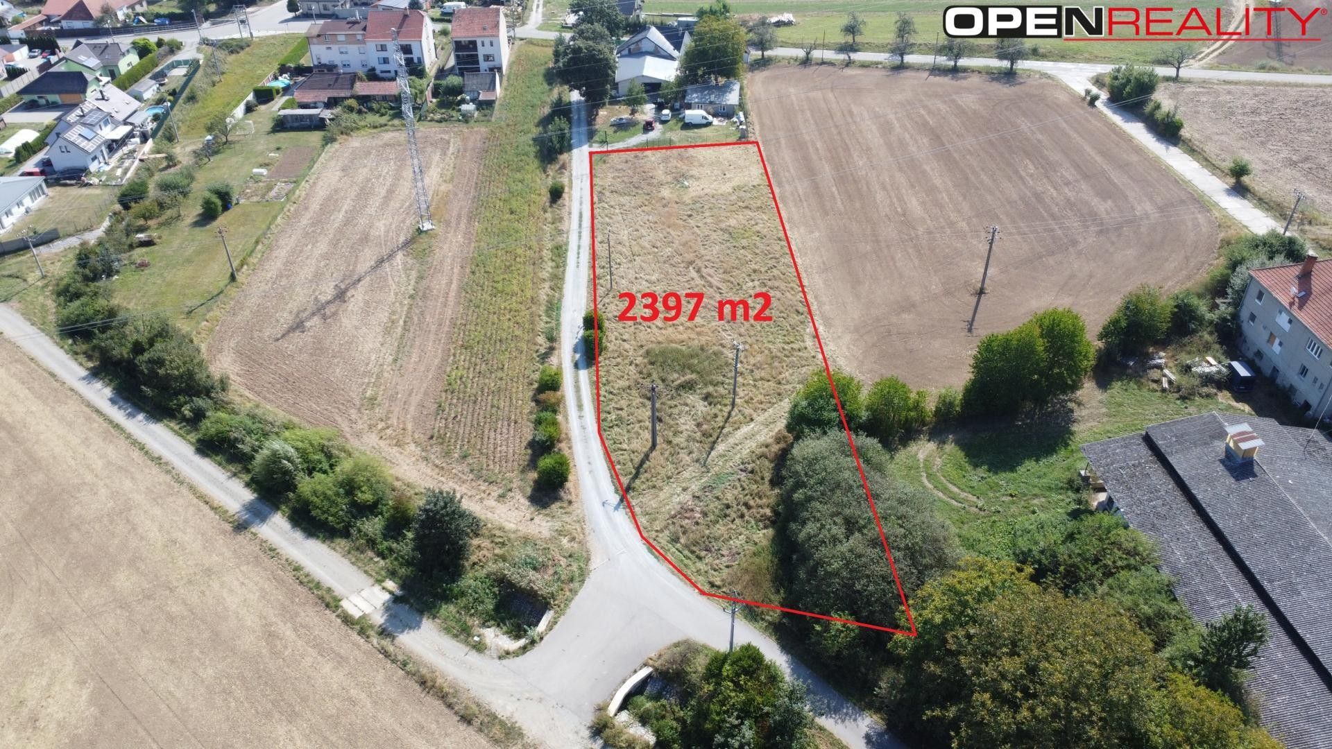 Zemědělské pozemky, Chudčice, 2 397 m²