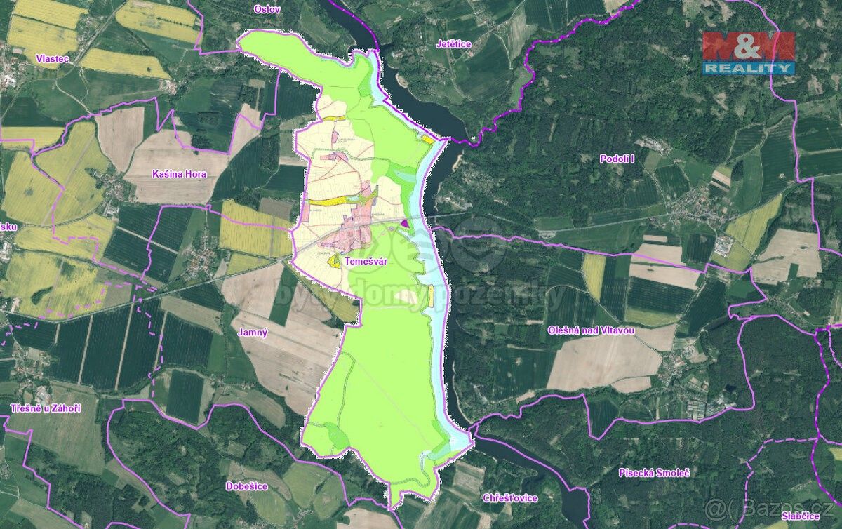 Prodej les - Písek, 397 01, 3 708 m²