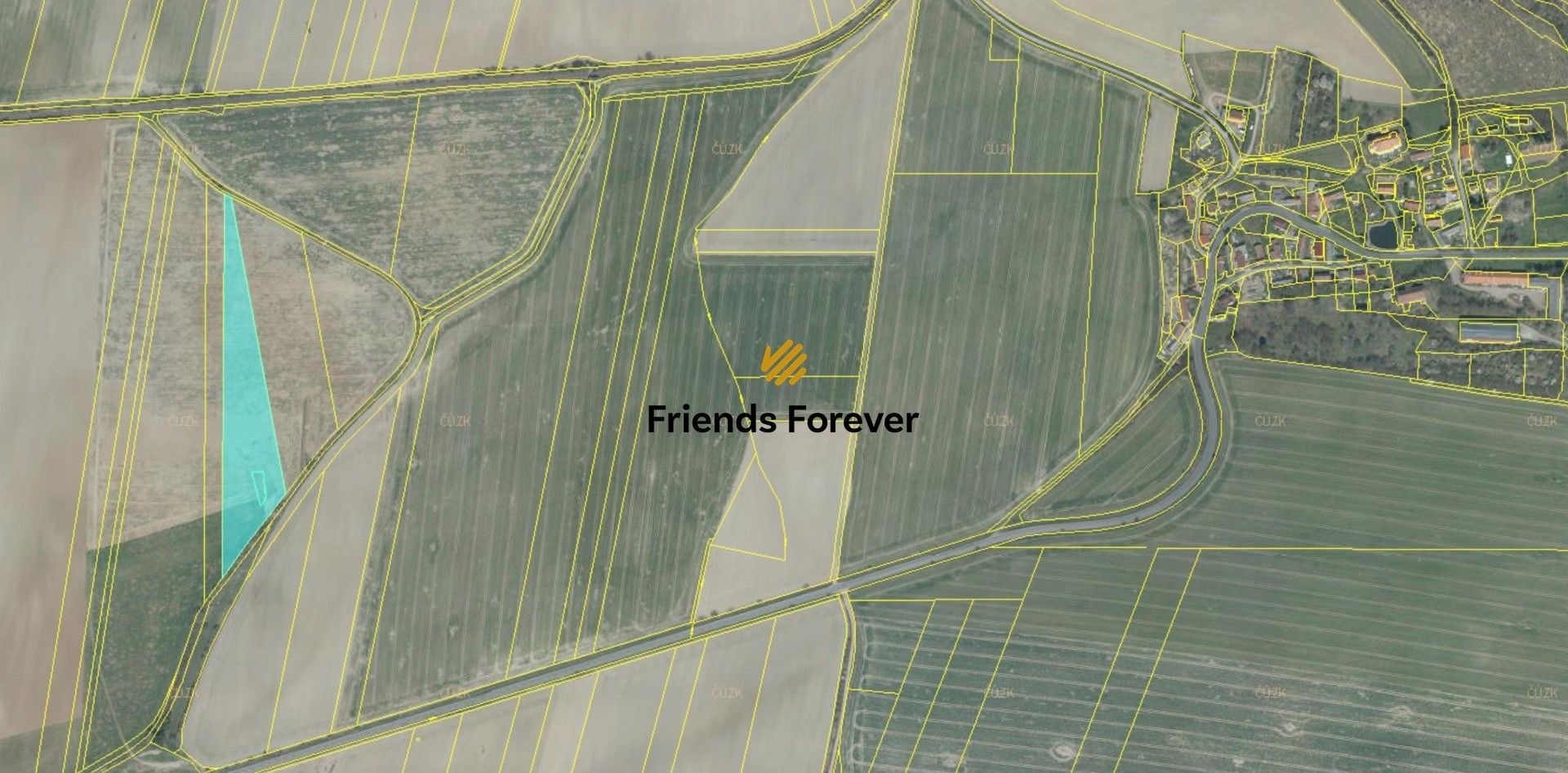 Zemědělské pozemky, Čistá, 14 401 m²