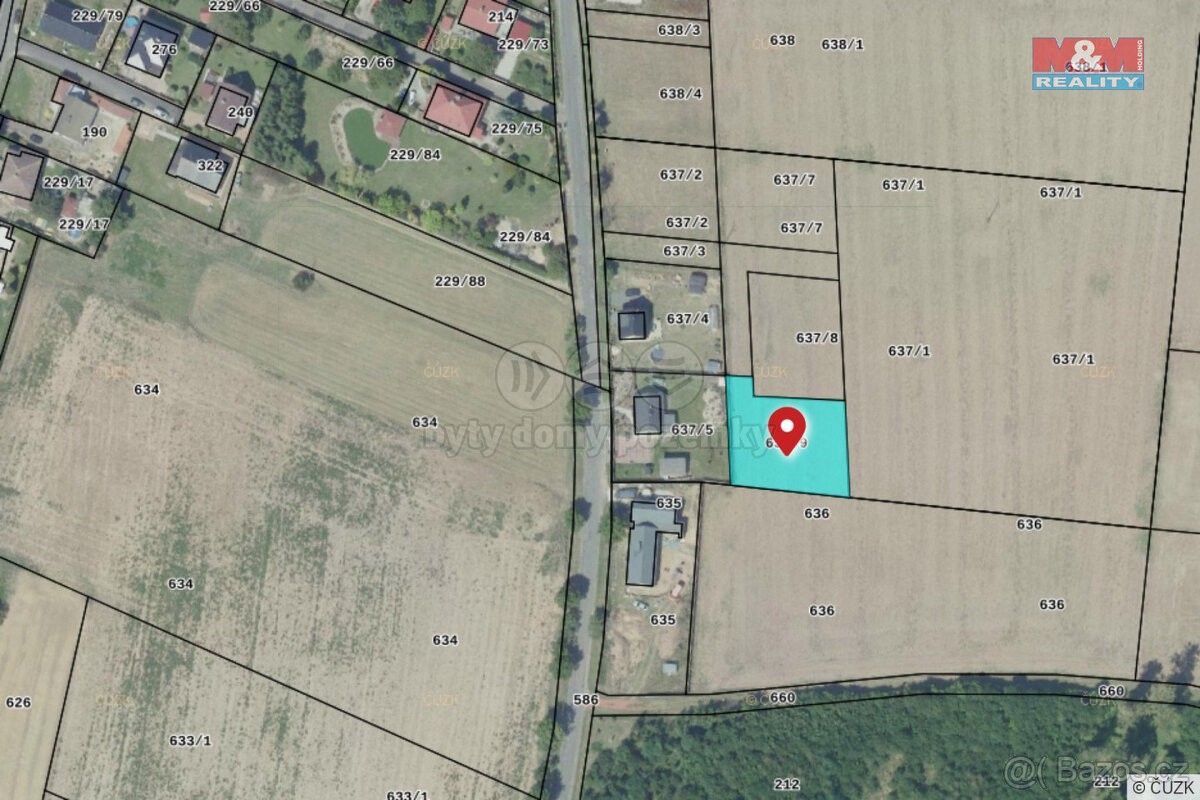 Pozemky pro bydlení, Svojšice u Kolína, 281 07, 1 035 m²