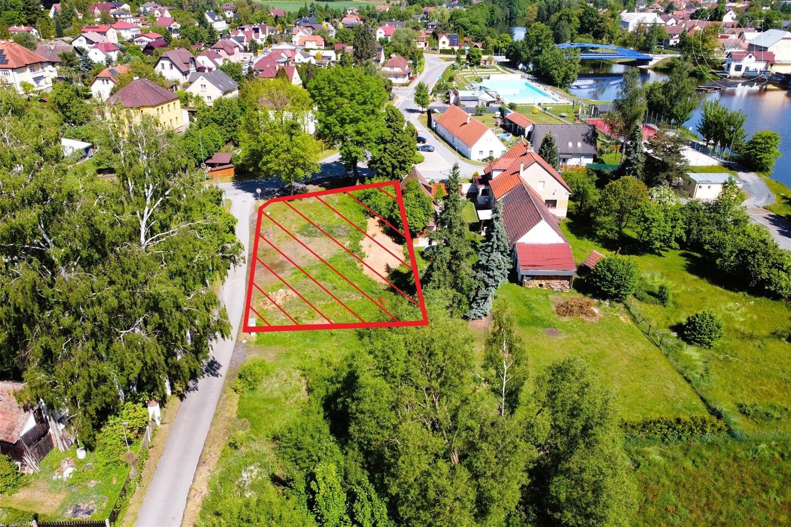 Pozemky pro bydlení, Ústrašická, Planá nad Lužnicí, 1 083 m²