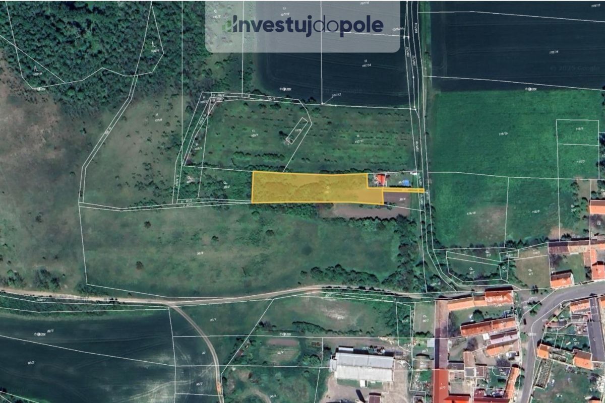 Zahrady, Třtěno, Chožov, 2 311 m²