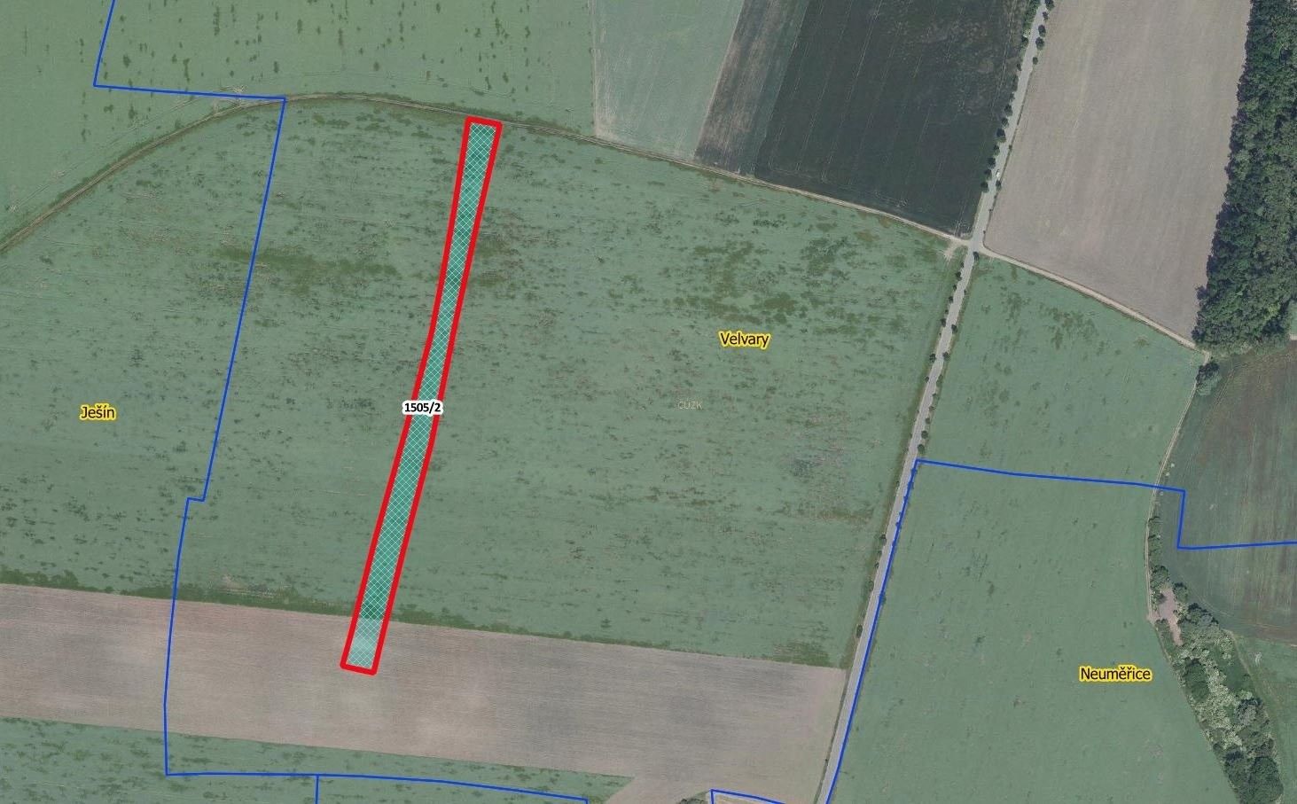 Zemědělské pozemky, Velvary, 11 433 m²
