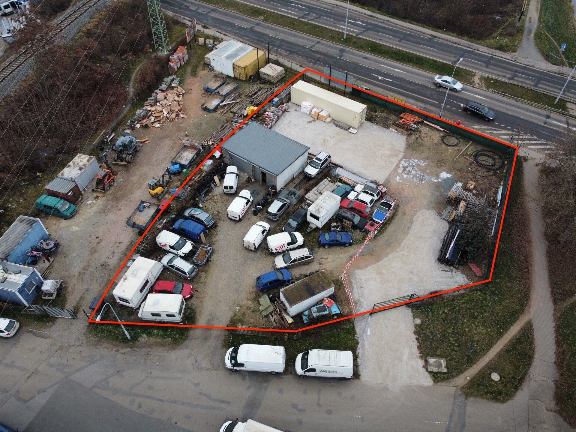 Prodej komerční pozemek - Mírová, Brno, 1 340 m²