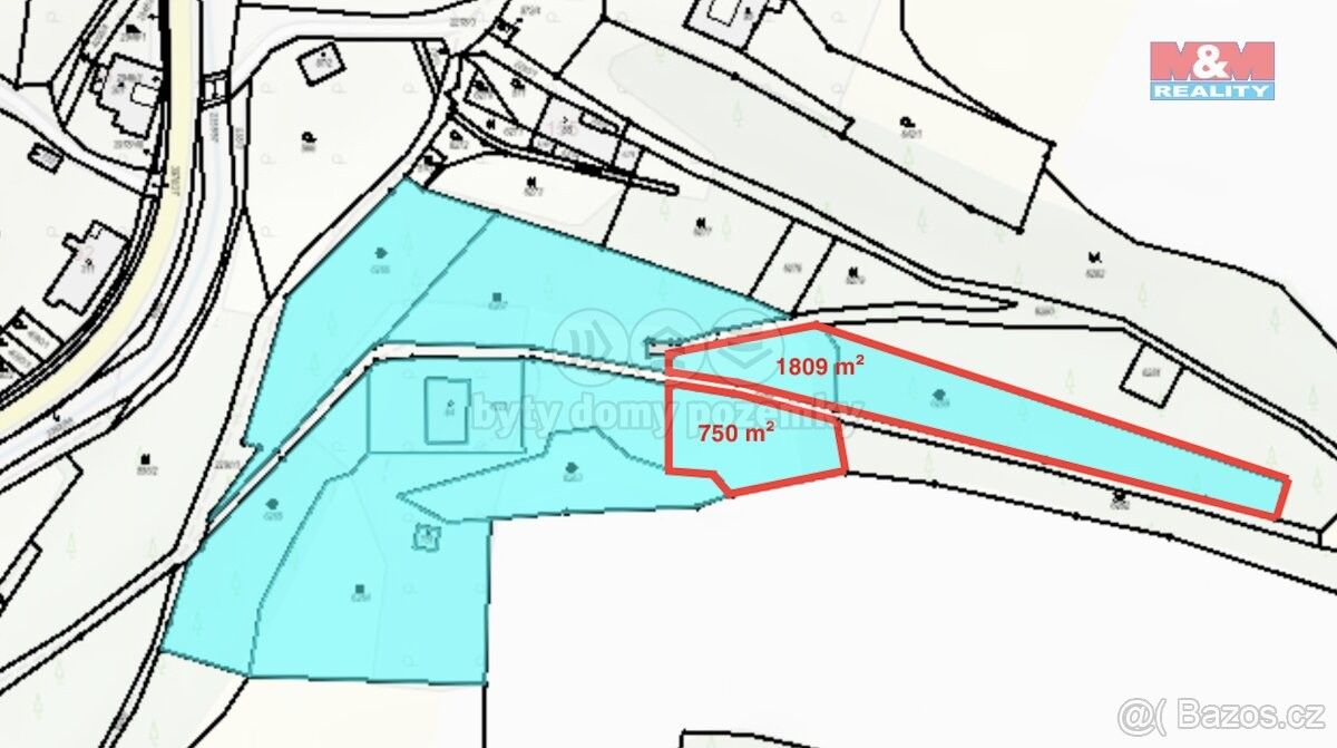 Prodej pozemek pro bydlení - Třebařov, 569 33, 2 559 m²