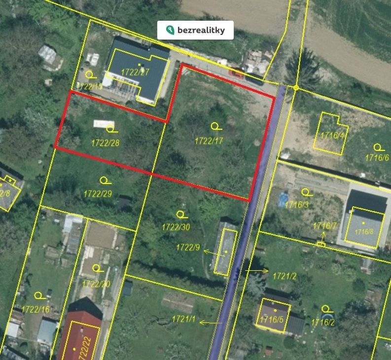 Pozemky pro bydlení, Černice, Plzeň, 878 m²